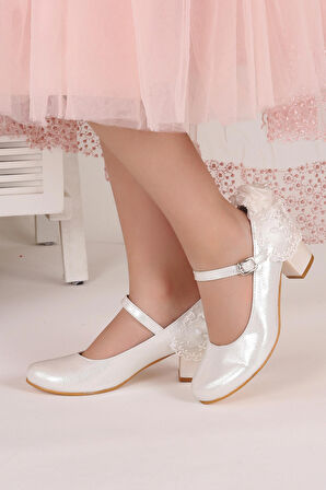 Kiko Kids Günlük Kız Çocuk 4 Cm Topuklu Ayakkabı 754 Vakko