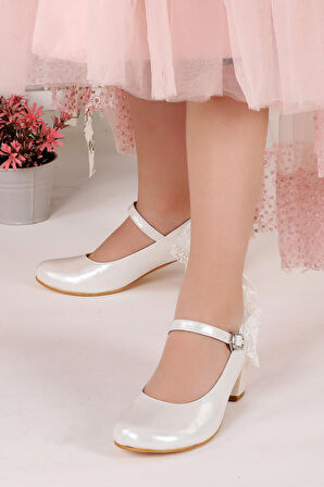 Kiko Kids Günlük Kız Çocuk 4 Cm Topuklu Ayakkabı 754 Vakko