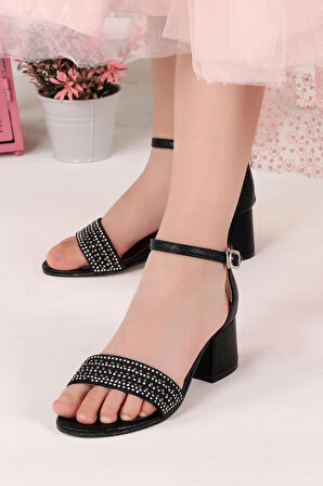 Kiko 761 Çatlak Günlük Kız Çocuk 3 Cm Topuk Sandalet Ayakkabı