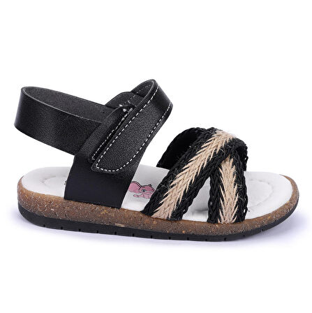 Kiko Şb 2687-91 Orto pedik Kız Çocuk Bebe Sandalet Terlik