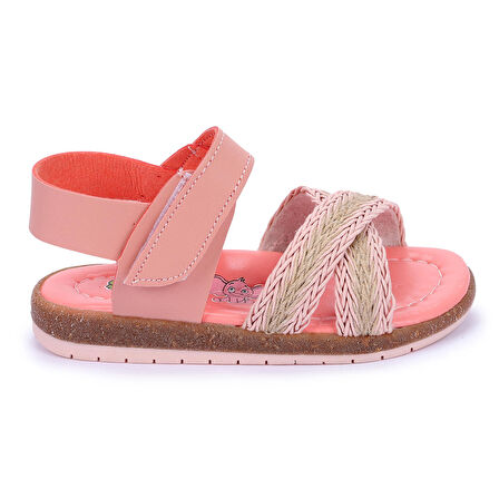 Kiko Şb 2687-91 Orto pedik Kız Çocuk Bebe Sandalet Terlik