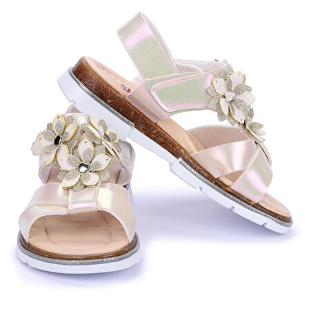 Kiko Şb 2836-42 Orto pedik Kız Çocuk Sandalet Terlik