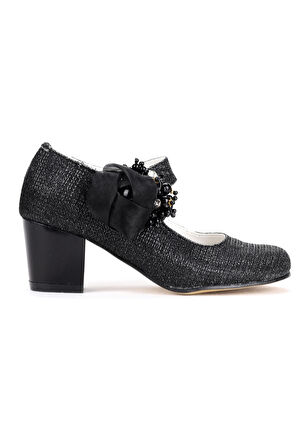 Kiko Kids 751 Çupra Günlük Kız Çocuk 4 Cm Topuklu Babet Ayakkabı