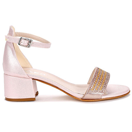 Kiko 761 Vakko Günlük Kız Çocuk 3 Cm Topuk Sandalet Ayakkabı