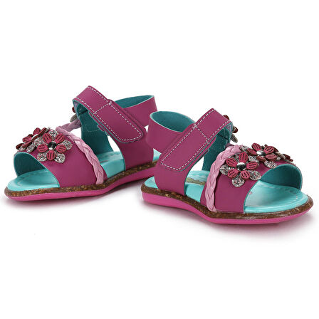 Kiko Kids Şb 2729-35 Günlük Kız Çocuk İlk Adım Sandalet Terlik