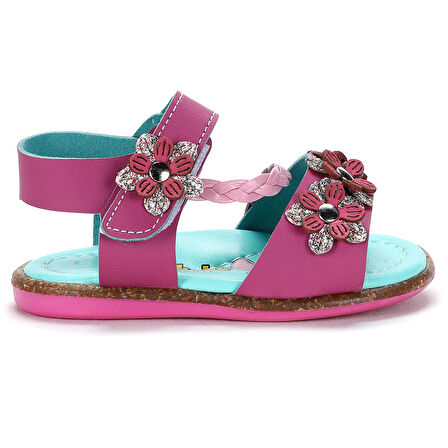 Kiko Kids Şb 2729-35 Günlük Kız Çocuk İlk Adım Sandalet Terlik
