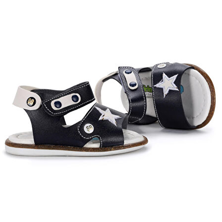 Kiko Kids Şb 243-50 Günlük Erkek Çocuk İlk Adım Sandalet Terlik