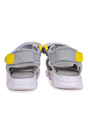 Kiko Kids 103 Işıklı Erkek Çocuk Cırtlı Sandalet Ayakkabı