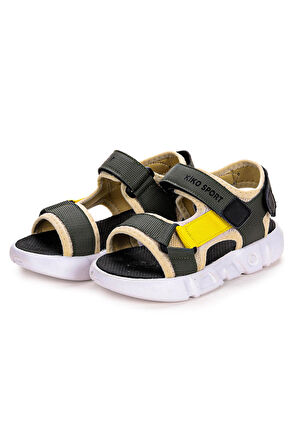 Kiko kids Cırtlı Yürüyüş Erkek Çocuk Sandalet 2722-27