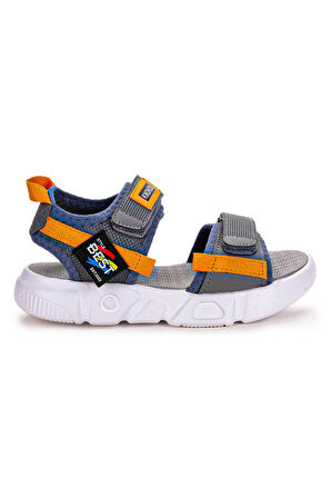 Kiko Kids Cırtlı Yürüyüş Kız/Erkek Çocuk Sandalet 200