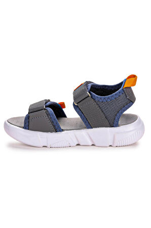 Kiko Kids Cırtlı Yürüyüş Kız/Erkek Çocuk Sandalet 200