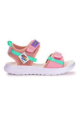 Kiko Kids Cırtlı Yürüyüş Kız/Erkek Çocuk Sandalet 200