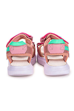 Kiko Kids Cırtlı Yürüyüş Kız/Erkek Çocuk Sandalet 200