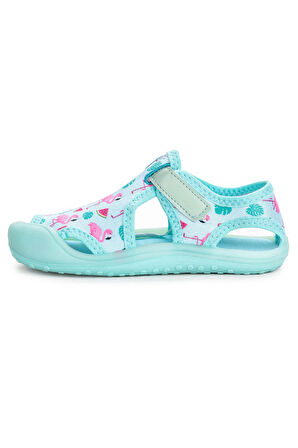 Kiko Kids Aqua Erkek/Kız Çocuk Sandalet Panduf Ayakkabı 2001 Animal