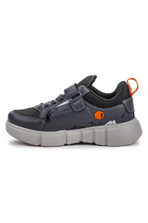 Kiko Kids Cırtlı Fileli Kız/Erkek Çocuk Spor Ayakkabı 3013