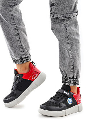  Cırtlı Fileli Erkek Çocuk Spor Ayakkabı 3011