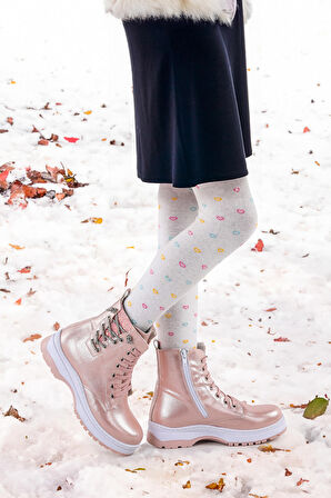 Kiko Kids Termo Taban Kız Çocuk Bot 621 Vakko Taşlı