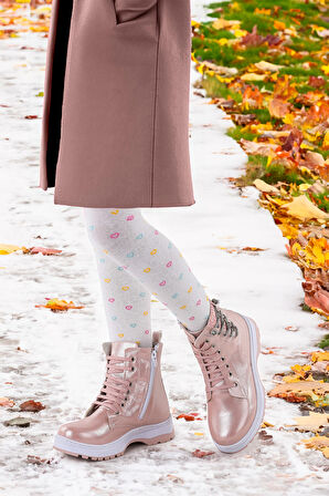 Kiko Kids Termo Taban Kız Çocuk Bot 621 Vakko Taşlı