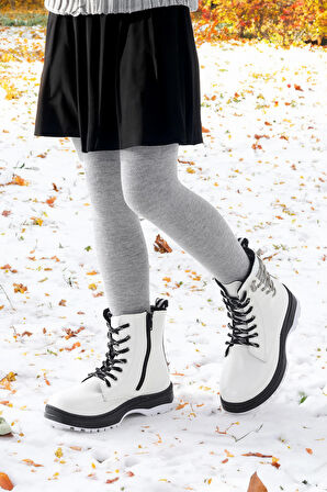 Kiko Kids Termo Taban Kız Çocuk Bot 621 Kırışık Taşlı
