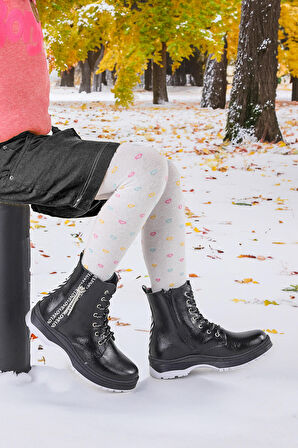 Kiko Kids Termo Taban Kız Çocuk Bot 622 Çatlak