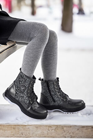 Kiko Kids 612 Vakko Termo Taban Kız Çocuk Bot Ayakkabı