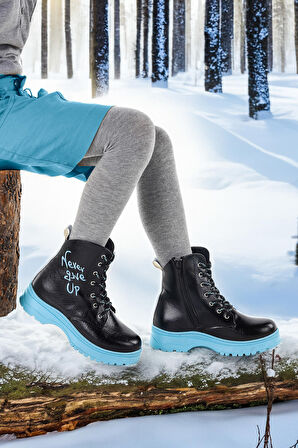 Kiko Kids Termo Taban Kız Çocuk Bot 610 Çatlak