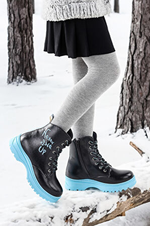 Kiko Kids Termo Taban Kız Çocuk Bot 610 Çatlak