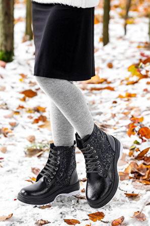 Kiko Kids 612 Vakko Termo Taban Kız Çocuk Bot Ayakkabı