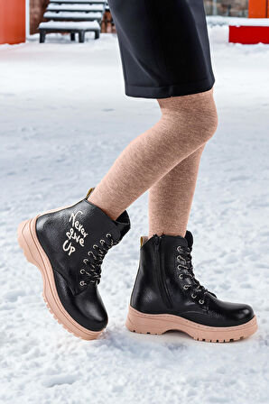 Kiko Kids Termo Taban Kız Çocuk Bot 610 Çatlak