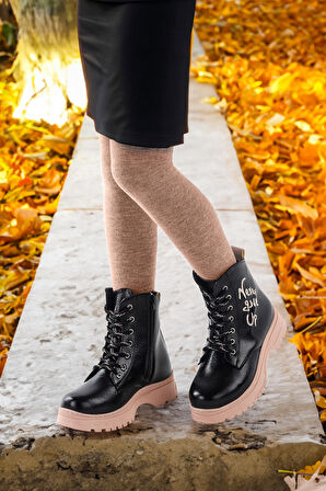 Kiko Kids Termo Taban Kız Çocuk Bot 610 Çatlak