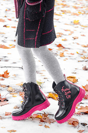 Kiko Kids Termo Taban Kız Çocuk Bot 610 Çatlak