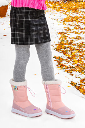 Kiko Kids Havana Fermuarlı Günlük Kız Çocuk Kar Botu