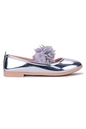 Kiko Kids Rugan Kız Çocuk Babet Ayakkabı Arç 02