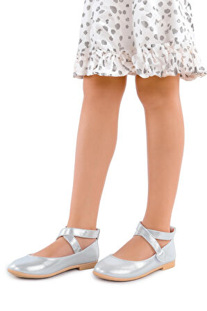 Kiko Kids Vakko Cırtlı Kız Bebek Babet Ayakkabı Arç 04