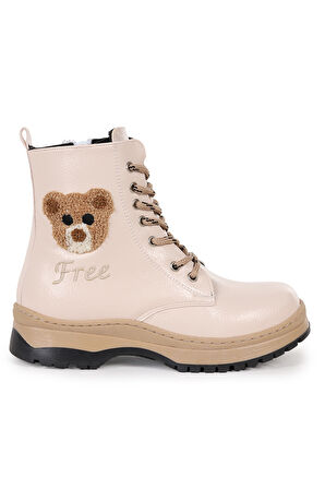 Kiko Kids Termo Taban Kız Çocuk Bot 625 Kırışık Cilt