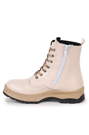 Kiko Kids Termo Taban Kız Çocuk Bot 625 Kırışık Cilt