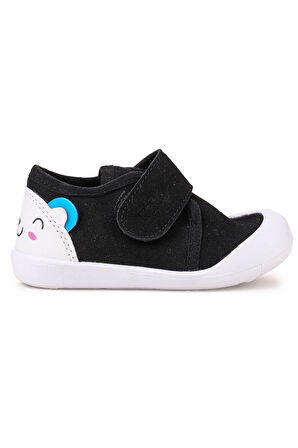 Kiko Kids Catly Cırtlı Erkek Bebek İlk Adım Panduf Ayakkabı