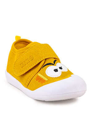 Kiko Kids Cookie Cırtlı Erkek Bebek İlk Adım Panduf Ayakkabı