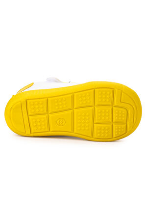 Kiko Kids Smile Cırtlı Erkek Bebek İlk Adım Panduf Ayakkabı