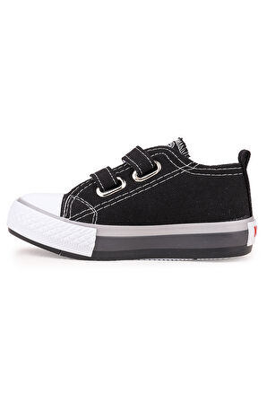 Kiko Kids Linen Cırtlı Erkek Bebek Keten Spor Ayakkabı