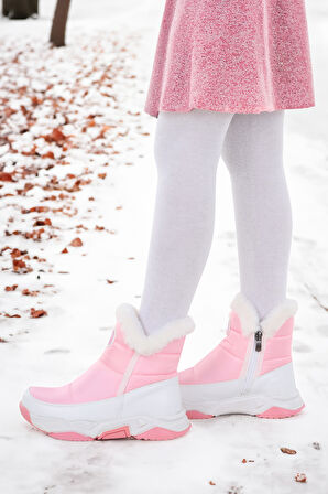 Kiko Kids Pamela Fermuarlı Kız Çocuk Kar Botu