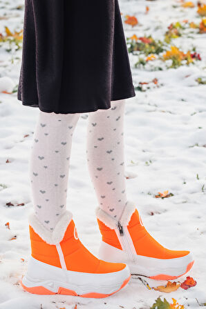 Kiko Kids Pamela Fermuarlı Kız Çocuk Kar Botu