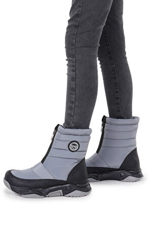 Kiko Kids Sumo Fermuarlı Erkek Çocuk Kar Botu