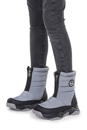 Kiko Kids Sumo Fermuarlı Erkek Çocuk Kar Botu