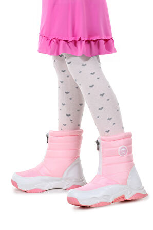 Kiko Kids Sumo Fermuarlı Kız Çocuk Kar Botu
