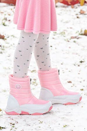 Kiko Kids Sumo Fermuarlı Kız Çocuk Kar Botu