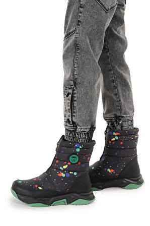 Kiko Kids Mars Fermuarlı Erkek Çocuk Kar Botu