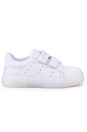 Kiko Kids Royzo Cırtlı Işıklı Erkek Çocuk Spor Ayakkabı