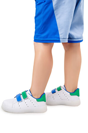 Kiko Kids Royzo Cırtlı Işıklı Erkek Çocuk Spor Ayakkabı