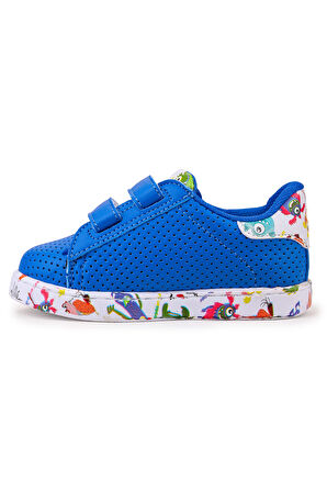 Kiko Kids Perforated Cırtlı Işıklı Erkek Bebek Spor Ayakkabı